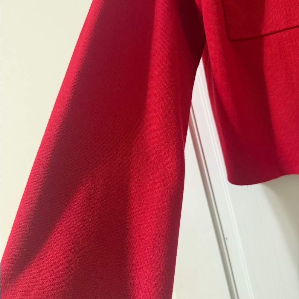 H&M Red Blazer with Gold Buttons, size L - Picture 5 of 6